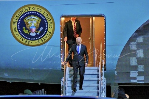 Besuch des Präsidenten der Vereinigten Staaten von Amerika, Joseph R. Biden Jr., 17.-18. Oktober 2024 in der Bundesrepublik Deutschland - Flughafen BER Militärischer Teil in Berlin / Berlin / Deutschland am 17.10.24 © Ulrich Stamm