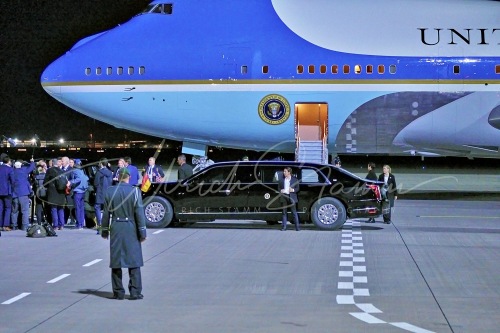 Besuch des Präsidenten der Vereinigten Staaten von Amerika, Joseph R. Biden Jr., 17.-18. Oktober 2024 in der Bundesrepublik Deutschland - Flughafen BER Militärischer Teil in Berlin / Berlin / Deutschland am 17.10.24 © Ulrich Stamm