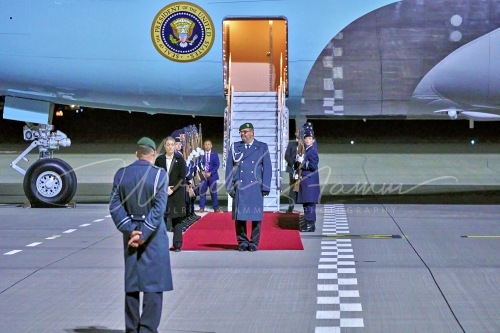 Besuch des Präsidenten der Vereinigten Staaten von Amerika, Joseph R. Biden Jr., 17.-18. Oktober 2024 in der Bundesrepublik Deutschland - Flughafen BER Militärischer Teil in Berlin / Berlin / Deutschland am 17.10.24 © Ulrich Stamm