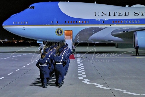 Besuch des Präsidenten der Vereinigten Staaten von Amerika, Joseph R. Biden Jr., 17.-18. Oktober 2024 in der Bundesrepublik Deutschland - Flughafen BER Militärischer Teil in Berlin / Berlin / Deutschland am 17.10.24 © Ulrich Stamm