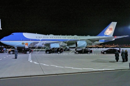 Besuch des Präsidenten der Vereinigten Staaten von Amerika, Joseph R. Biden Jr., 17.-18. Oktober 2024 in der Bundesrepublik Deutschland - Flughafen BER Militärischer Teil in Berlin / Berlin / Deutschland am 17.10.24 © Ulrich Stamm