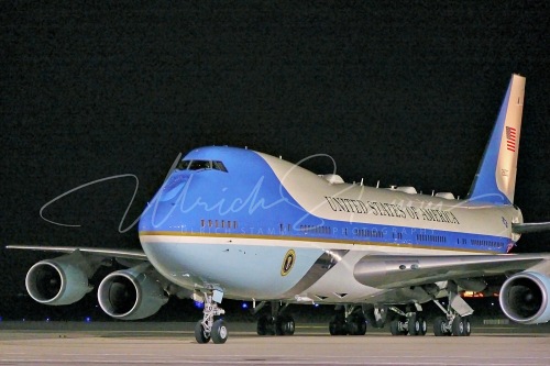 Besuch des Präsidenten der Vereinigten Staaten von Amerika, Joseph R. Biden Jr., 17.-18. Oktober 2024 in der Bundesrepublik Deutschland - Flughafen BER Militärischer Teil in Berlin / Berlin / Deutschland am 17.10.24 © Ulrich Stamm