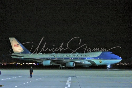 Besuch des Präsidenten der Vereinigten Staaten von Amerika, Joseph R. Biden Jr., 17.-18. Oktober 2024 in der Bundesrepublik Deutschland - Flughafen BER Militärischer Teil in Berlin / Berlin / Deutschland am 17.10.24 © Ulrich Stamm