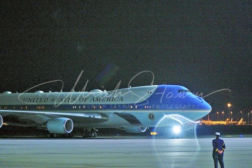 Besuch des Präsidenten der Vereinigten Staaten von Amerika, Joseph R. Biden Jr., 17.-18. Oktober 2024 in der Bundesrepublik Deutschland - Flughafen BER Militärischer Teil in Berlin / Berlin / Deutschland am 17.10.24 © Ulrich Stamm