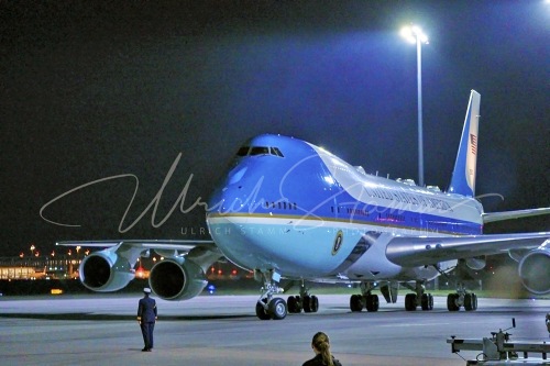 Besuch des Präsidenten der Vereinigten Staaten von Amerika, Joseph R. Biden Jr., 17.-18. Oktober 2024 in der Bundesrepublik Deutschland - Flughafen BER Militärischer Teil in Berlin / Berlin / Deutschland am 17.10.24 © Ulrich Stamm