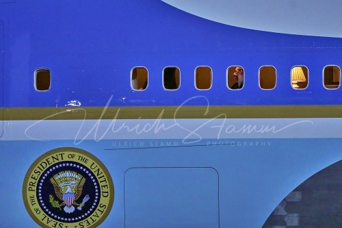 Besuch des Präsidenten der Vereinigten Staaten von Amerika, Joseph R. Biden Jr., 17.-18. Oktober 2024 in der Bundesrepublik Deutschland - Flughafen BER Militärischer Teil in Berlin / Berlin / Deutschland am 17.10.24 © Ulrich Stamm