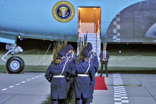 Besuch des Präsidenten der Vereinigten Staaten von Amerika, Joseph R. Biden Jr., 17.-18. Oktober 2024 in der Bundesrepublik Deutschland - Flughafen BER Militärischer Teil in Berlin / Berlin / Deutschland am 17.10.24 © Ulrich Stamm