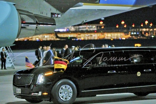 Besuch des Präsidenten der Vereinigten Staaten von Amerika, Joseph R. Biden Jr., 17.-18. Oktober 2024 in der Bundesrepublik Deutschland - Flughafen BER Militärischer Teil in Berlin / Berlin / Deutschland am 17.10.24 © Ulrich Stamm