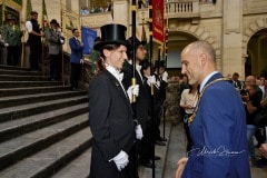 494. Schützenfest in Hannover - Bruchmeisterproklamation im  Neuen Rathaus Hannover - Neues Rathaus Hannover in Hannover / Niedersachsen / Deutschland am 30.06.23