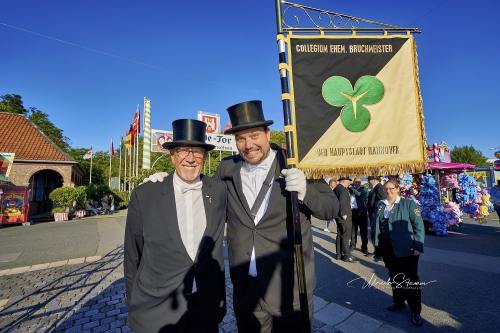 Bruchmeisterrundgang über das 495.Schützenfest in Hannover - Schützenplatz in Hannover / Niedersachsen / Deutschland am 04.07.24