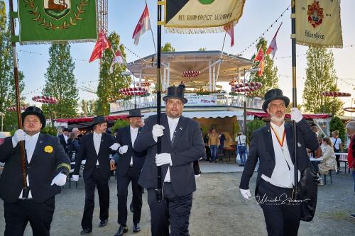 Bruchmeisterrundgang über das 495.Schützenfest in Hannover - Schützenplatz in Hannover / Niedersachsen / Deutschland am 04.07.24