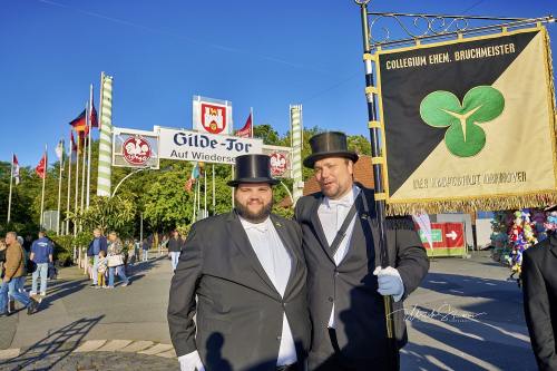 Bruchmeisterrundgang über das 495.Schützenfest in Hannover - Schützenplatz in Hannover / Niedersachsen / Deutschland am 04.07.24