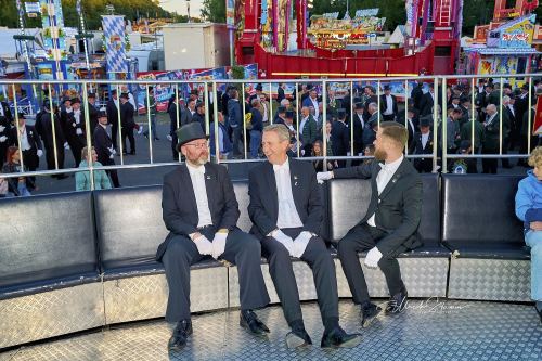 Bruchmeisterrundgang über das 495.Schützenfest in Hannover - Schützenplatz in Hannover / Niedersachsen / Deutschland am 04.07.24