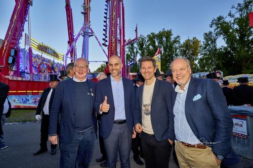 Bruchmeisterrundgang über das 495.Schützenfest in Hannover - Schützenplatz in Hannover / Niedersachsen / Deutschland am 04.07.24