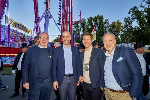Bruchmeisterrundgang über das 495.Schützenfest in Hannover - Schützenplatz in Hannover / Niedersachsen / Deutschland am 04.07.24