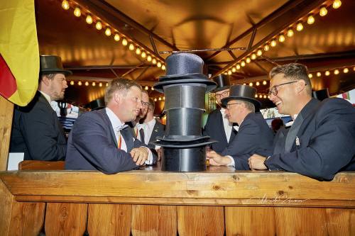 Bruchmeisterrundgang über das 495.Schützenfest in Hannover - Schützenplatz in Hannover / Niedersachsen / Deutschland am 04.07.24