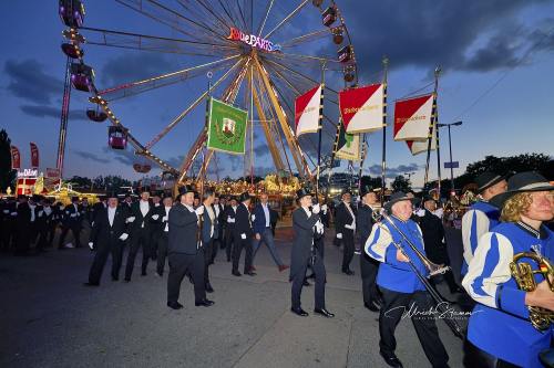 Bruchmeisterrundgang über das 495.Schützenfest in Hannover - Schützenplatz in Hannover / Niedersachsen / Deutschland am 04.07.24