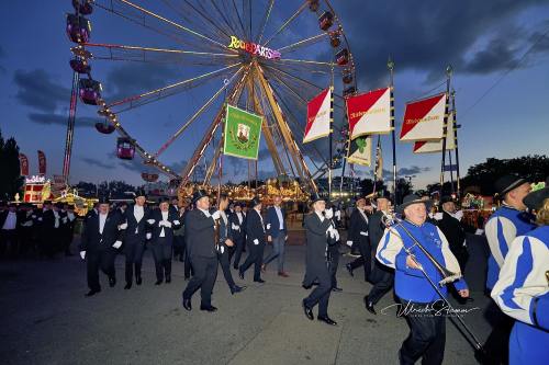 Bruchmeisterrundgang über das 495.Schützenfest in Hannover - Schützenplatz in Hannover / Niedersachsen / Deutschland am 04.07.24