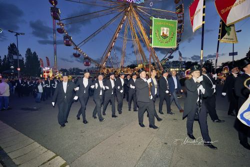 Bruchmeisterrundgang über das 495.Schützenfest in Hannover - Schützenplatz in Hannover / Niedersachsen / Deutschland am 04.07.24