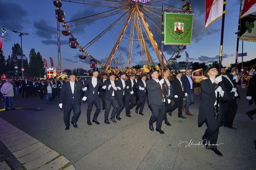 Bruchmeisterrundgang über das 495.Schützenfest in Hannover - Schützenplatz in Hannover / Niedersachsen / Deutschland am 04.07.24