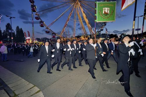 Bruchmeisterrundgang über das 495.Schützenfest in Hannover - Schützenplatz in Hannover / Niedersachsen / Deutschland am 04.07.24