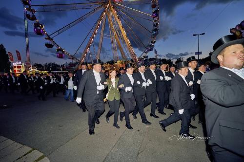 Bruchmeisterrundgang über das 495.Schützenfest in Hannover - Schützenplatz in Hannover / Niedersachsen / Deutschland am 04.07.24