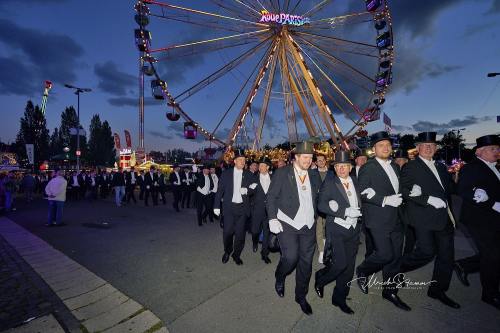 Bruchmeisterrundgang über das 495.Schützenfest in Hannover - Schützenplatz in Hannover / Niedersachsen / Deutschland am 04.07.24