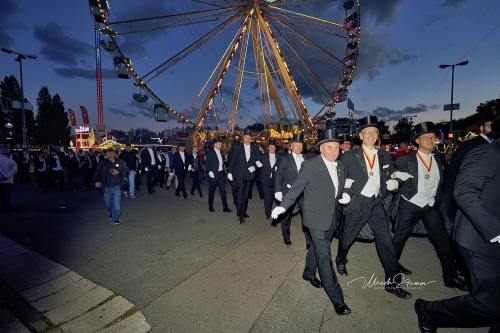 Bruchmeisterrundgang über das 495.Schützenfest in Hannover - Schützenplatz in Hannover / Niedersachsen / Deutschland am 04.07.24