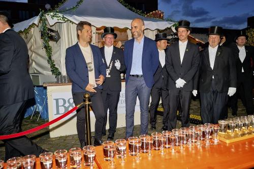 Bruchmeisterrundgang über das 495.Schützenfest in Hannover - Schützenplatz in Hannover / Niedersachsen / Deutschland am 04.07.24