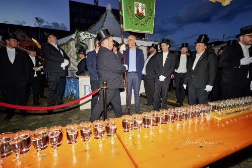 Bruchmeisterrundgang über das 495.Schützenfest in Hannover - Schützenplatz in Hannover / Niedersachsen / Deutschland am 04.07.24