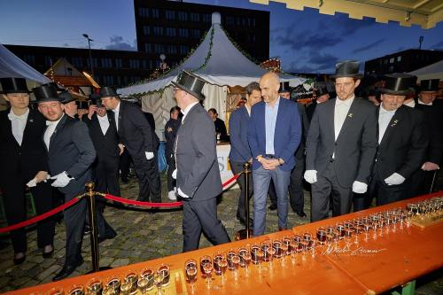 Bruchmeisterrundgang über das 495.Schützenfest in Hannover - Schützenplatz in Hannover / Niedersachsen / Deutschland am 04.07.24