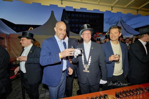 Bruchmeisterrundgang über das 495.Schützenfest in Hannover - Schützenplatz in Hannover / Niedersachsen / Deutschland am 04.07.24