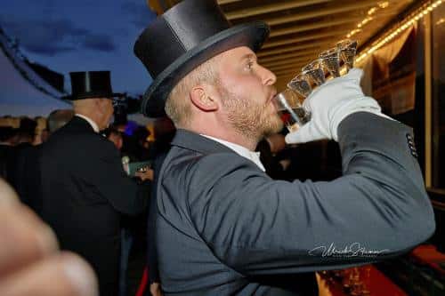 Bruchmeisterrundgang über das 495.Schützenfest in Hannover - Schützenplatz in Hannover / Niedersachsen / Deutschland am 04.07.24
