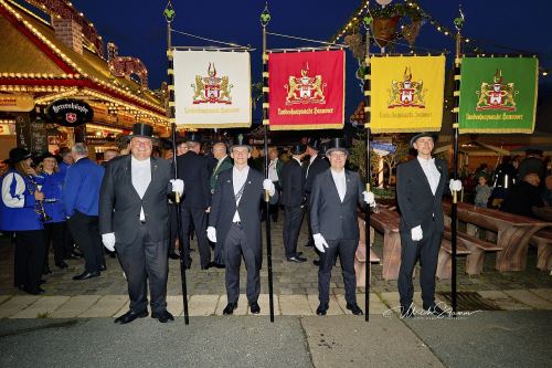 Bruchmeisterrundgang über das 495.Schützenfest in Hannover - Schützenplatz in Hannover / Niedersachsen / Deutschland am 04.07.24