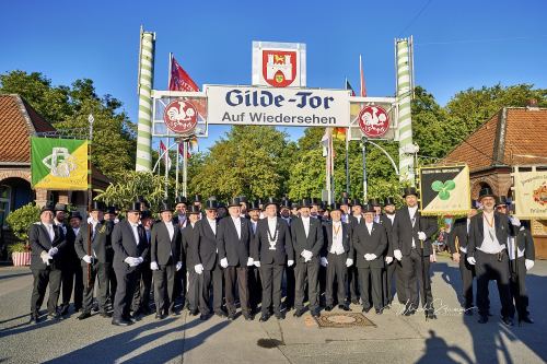 Bruchmeisterrundgang über das 495.Schützenfest in Hannover - Schützenplatz in Hannover / Niedersachsen / Deutschland am 04.07.24