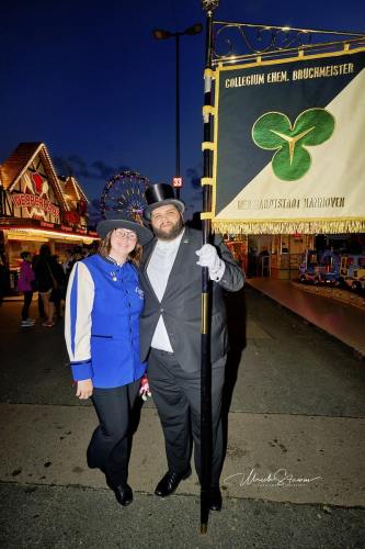 Bruchmeisterrundgang über das 495.Schützenfest in Hannover - Schützenplatz in Hannover / Niedersachsen / Deutschland am 04.07.24