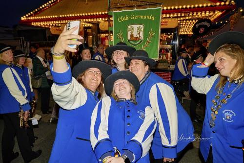Bruchmeisterrundgang über das 495.Schützenfest in Hannover - Schützenplatz in Hannover / Niedersachsen / Deutschland am 04.07.24