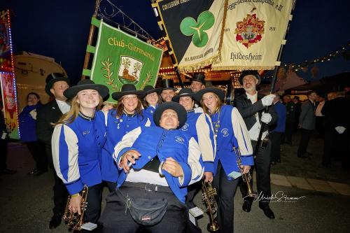 Bruchmeisterrundgang über das 495.Schützenfest in Hannover - Schützenplatz in Hannover / Niedersachsen / Deutschland am 04.07.24