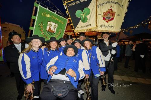 Bruchmeisterrundgang über das 495.Schützenfest in Hannover - Schützenplatz in Hannover / Niedersachsen / Deutschland am 04.07.24