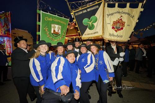 Bruchmeisterrundgang über das 495.Schützenfest in Hannover - Schützenplatz in Hannover / Niedersachsen / Deutschland am 04.07.24