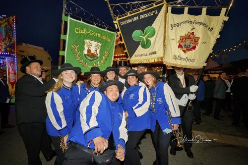 Bruchmeisterrundgang über das 495.Schützenfest in Hannover - Schützenplatz in Hannover / Niedersachsen / Deutschland am 04.07.24