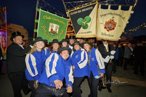 Bruchmeisterrundgang über das 495.Schützenfest in Hannover - Schützenplatz in Hannover / Niedersachsen / Deutschland am 04.07.24
