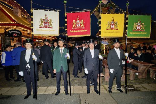 Bruchmeisterrundgang über das 495.Schützenfest in Hannover - Schützenplatz in Hannover / Niedersachsen / Deutschland am 04.07.24