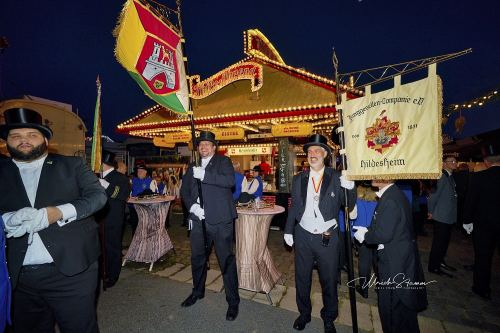 Bruchmeisterrundgang über das 495.Schützenfest in Hannover - Schützenplatz in Hannover / Niedersachsen / Deutschland am 04.07.24