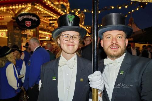 Bruchmeisterrundgang über das 495.Schützenfest in Hannover - Schützenplatz in Hannover / Niedersachsen / Deutschland am 04.07.24
