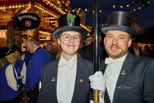 Bruchmeisterrundgang über das 495.Schützenfest in Hannover - Schützenplatz in Hannover / Niedersachsen / Deutschland am 04.07.24