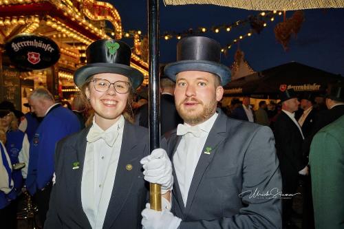 Bruchmeisterrundgang über das 495.Schützenfest in Hannover - Schützenplatz in Hannover / Niedersachsen / Deutschland am 04.07.24