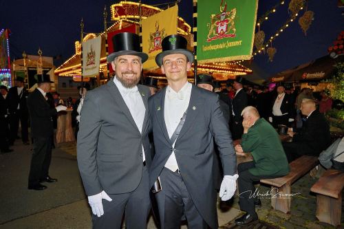 Bruchmeisterrundgang über das 495.Schützenfest in Hannover - Schützenplatz in Hannover / Niedersachsen / Deutschland am 04.07.24