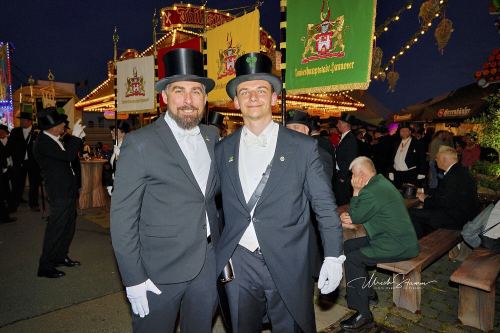 Bruchmeisterrundgang über das 495.Schützenfest in Hannover - Schützenplatz in Hannover / Niedersachsen / Deutschland am 04.07.24