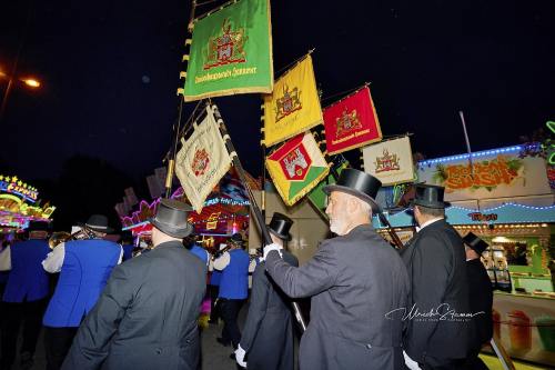 Bruchmeisterrundgang über das 495.Schützenfest in Hannover - Schützenplatz in Hannover / Niedersachsen / Deutschland am 04.07.24